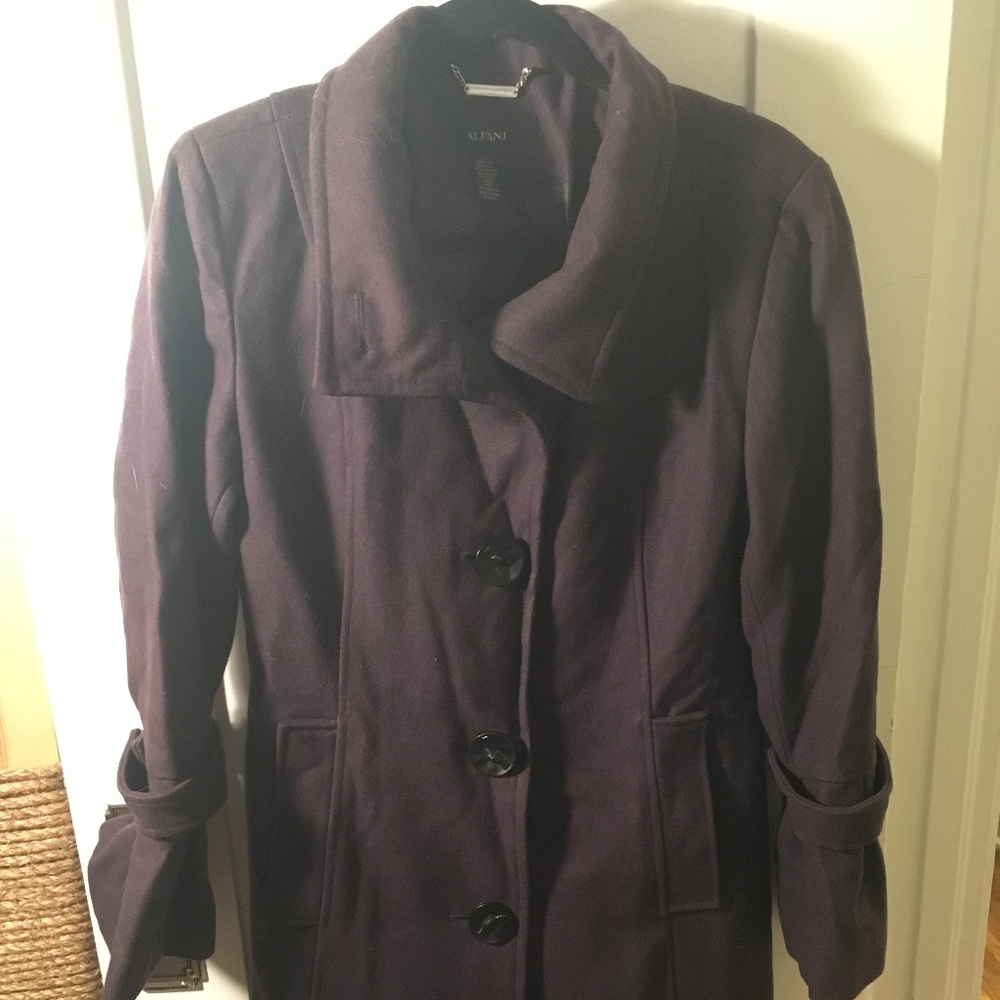 Alfani Wool Blend Coat